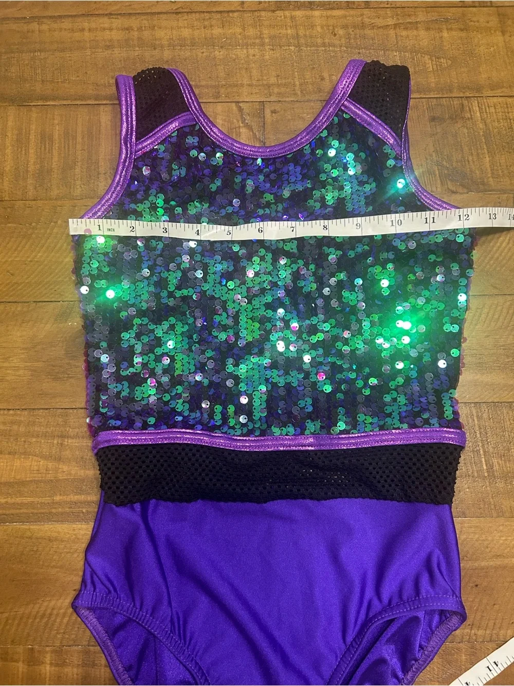 A Wish Come True Purple Dance Jazz Hip Hop Tap Costime